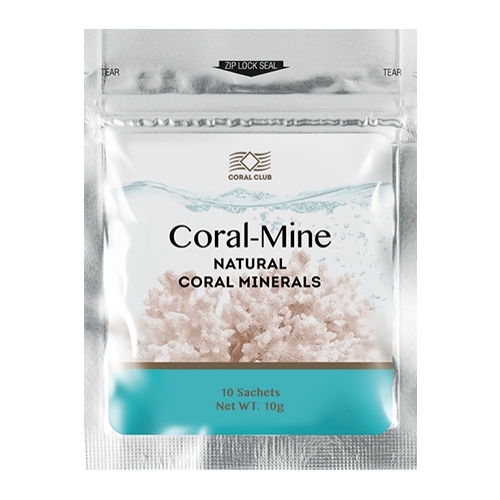 Су-минералды теңгерім: Coral-Mine, 10 пакет (Coral Club)