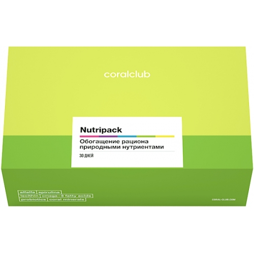 Комплексное оздоровление: Нутрипэк / Nutripack, alfalfa, b-kurunga, coral-mine, lecithin, nutrapack, nutri pack, nutripack, n